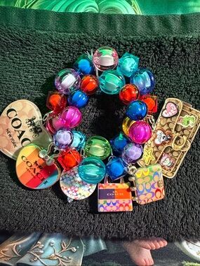 Handmade Charm Stretch Bracelet